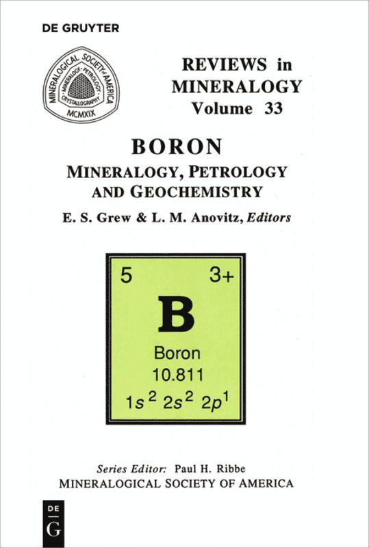 Lawrence M. Anovitz, Edward S. Grew - Boron, Häftad