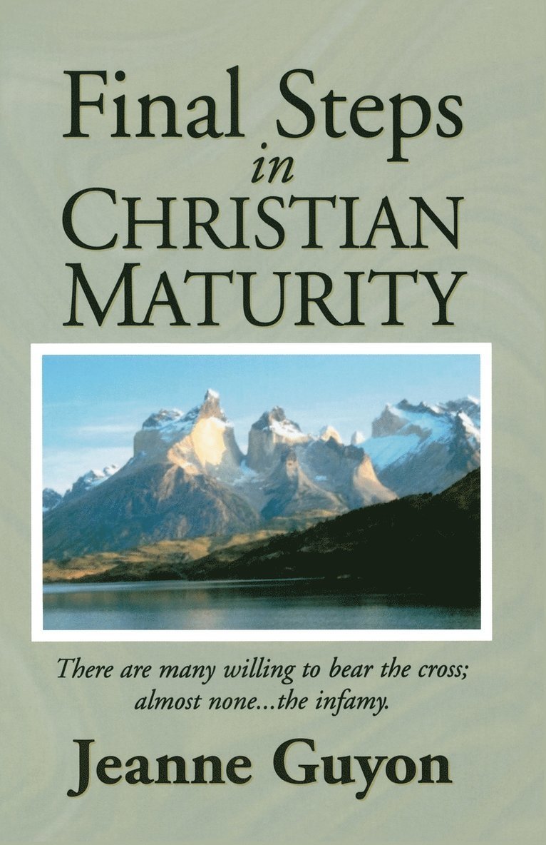 Final Steps:Christian Maturity 1