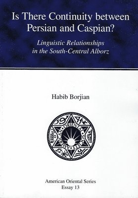 Is There Continuity between Persian and Caspian? AOSE 13 1