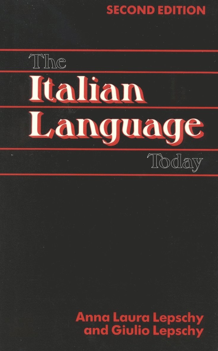 The Italian Language Today 1