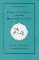 Three Dialogues between Hylas and Philonous 1