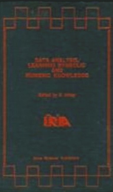 bokomslag Data Analysis, Learning Symbolic & Numeric Knowledge