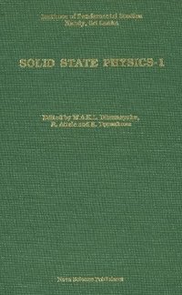 bokomslag Solid State Physics 1