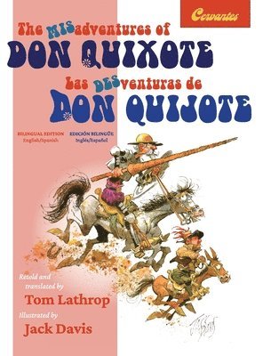 Miguel De Cervantes, Miguel de Cervantes - Misadventures of Don Quixote Bilingual Edition, Inbunden