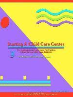 Starting a Child Care Center 1