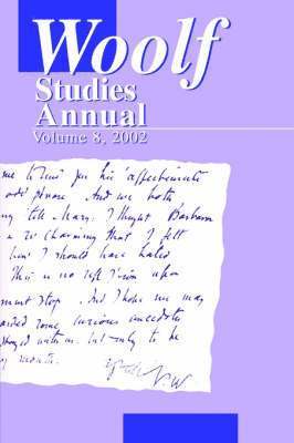 Woolf Studies Annual Vol 8 1