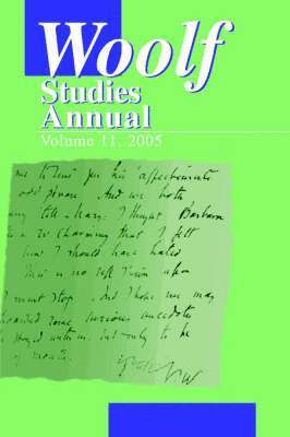 Woolf Studies Annual Vol 11 1