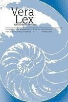 Robert Chapman - Vera Lex Vol 9: Journal of the International Natural Law Society, Häftad