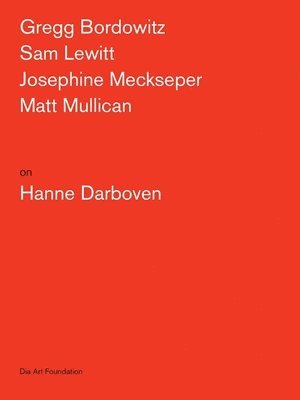 bokomslag Artists on Hanne Darboven