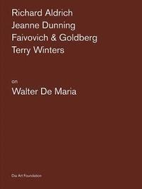 bokomslag Artists on Walter De Maria