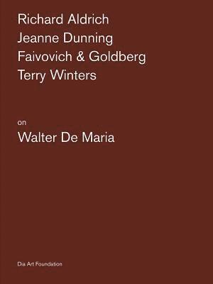 Artists on Walter De Maria 1