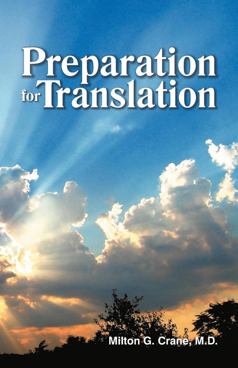 Milton G Crane, Milton G. Crane - Preparation for Translation, Häftad