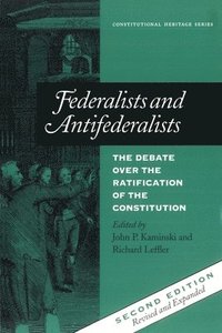 bokomslag Federalists and Antifederalists