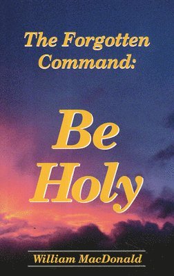 Be Holy 1