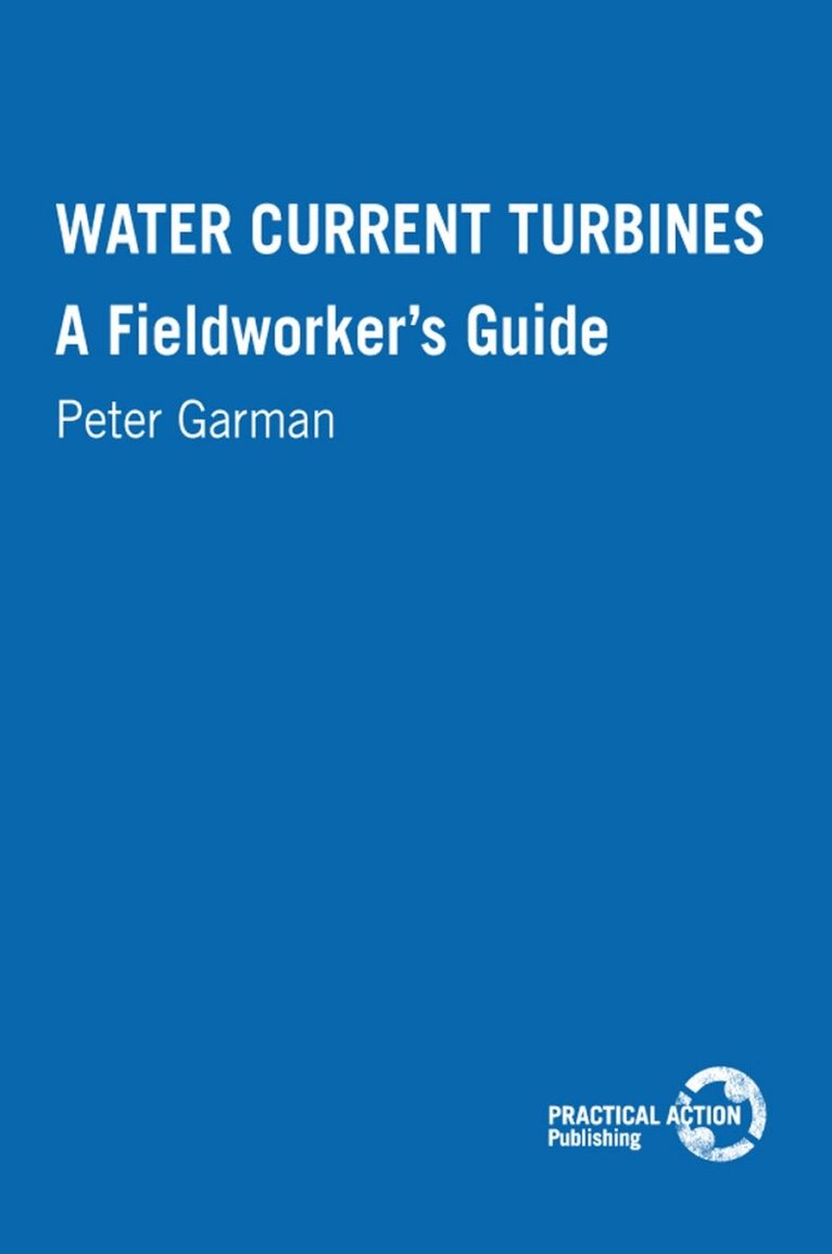 Peter Garman - Water Current Turbines, Häftad