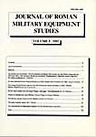 bokomslag Journal of Roman Military Equipment Studies, Volume 3, 1992