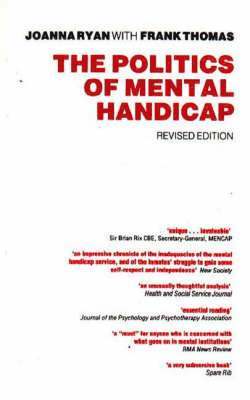 Joanna Ryan, Frank Thomas, Professor Ryan, Joanna - Politics of Mental Handicap, Häftad