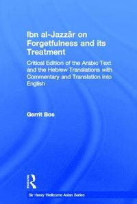 bokomslag Ibn Al-Jazzar on Forgetfulness and Its Treatment