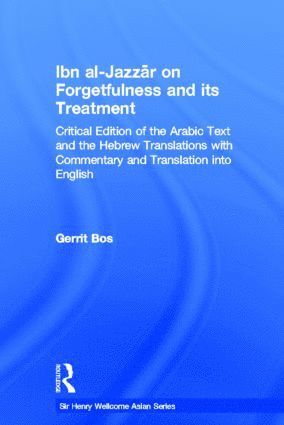 bokomslag Ibn Al-Jazzar on Forgetfulness and Its Treatment