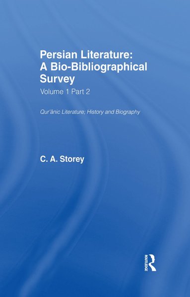 bokomslag Persian Literature - A Biobibliographical Survey