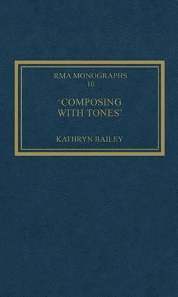 bokomslag 'Composing with Tones'