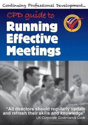 bokomslag Cpd Guide to Running Effective Meetings