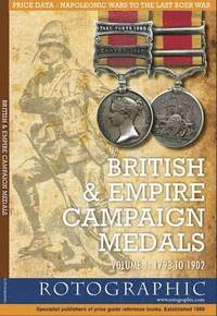 bokomslag British and Empire Campaign Medals: V. 1