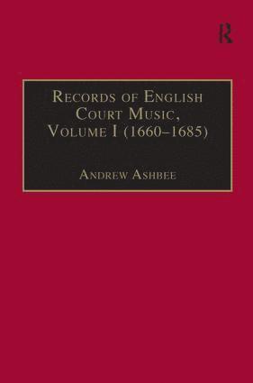 bokomslag Records of English Court Music