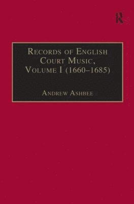 Records of English Court Music 1