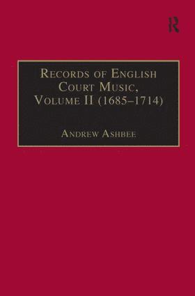 bokomslag Records of English Court Music