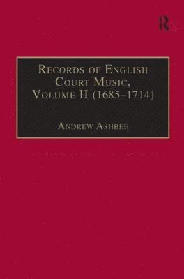 Records of English Court Music