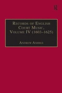 bokomslag Records of English Court Music