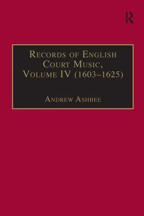 Andrew Ashbee - Records of English Court Music, Inbunden