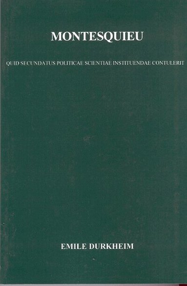 W. Watts Miller, W. Watts Miller - Montesquieu, Häftad
