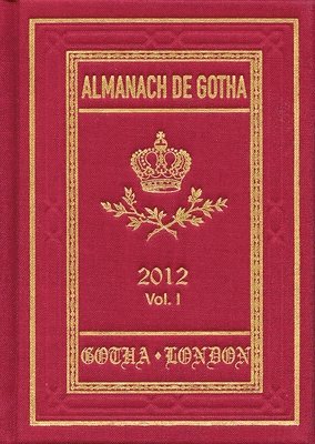 bokomslag Almanach de Gotha 2012