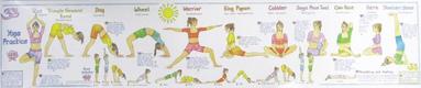 bokomslag Yoga Practice Wall Chart