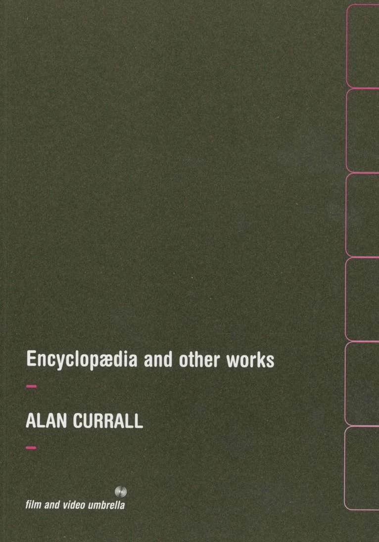 Encyclopaedia and other works: Alan Currall