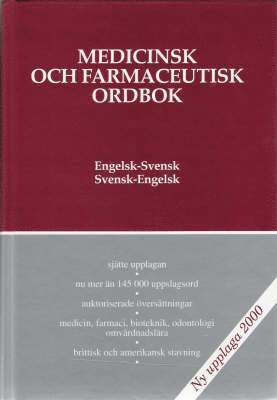 Medical and Pharmaceutical Dictionary, English-Swedish/Swedish-English