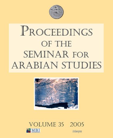 Michael C.A. Macdonald - Proceedings of the Seminar for Arabian Studies Volume 35 2005, Häftad