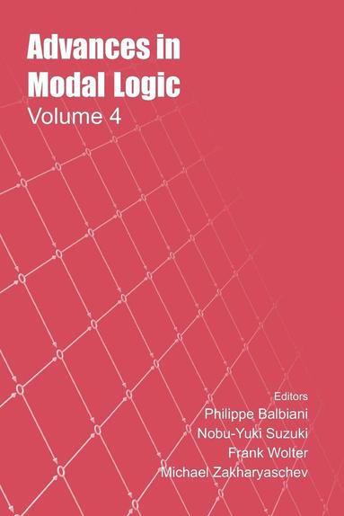 bokomslag Advances in Modal Logic, V4