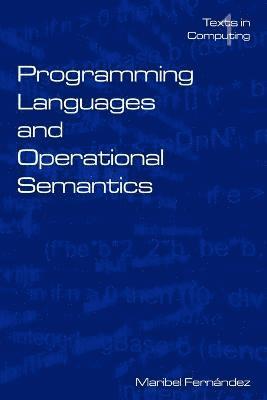 Programming Languages and Operational Semantics 1