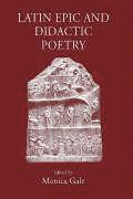 bokomslag Latin Epic and Didactic Poetry