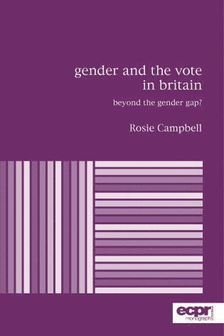 Rosie Campbell, Rosie Campbell, Sarah Childs - Gender and the Vote in Britain, Häftad