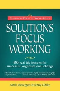 bokomslag Solutions Focus Working
