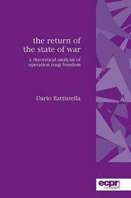 Dario Battistella - Return of the State of War, Häftad