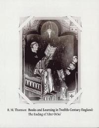 bokomslag Books and Learning in Twelfth-Century England