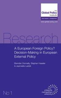 bokomslag A European Foreign Policy?