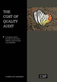 bokomslag The Cost of Quality Audit