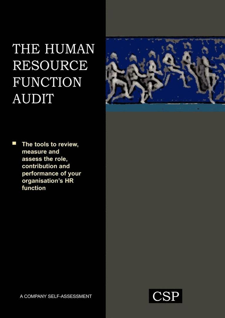 The Human Resource Function Audit 1