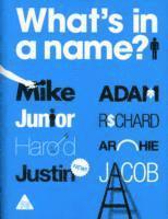 What's in a Name? 1